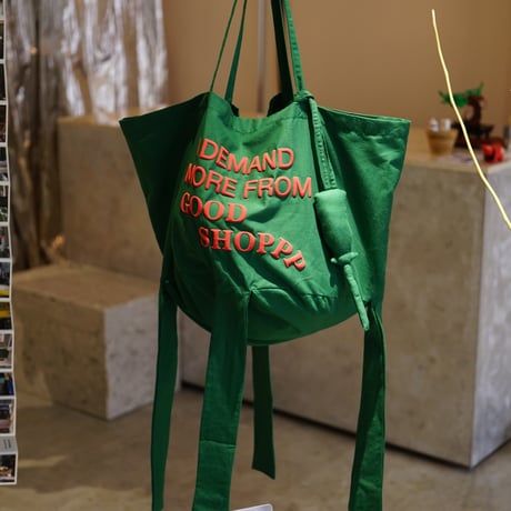 【A MACHINE】24-common and cheap stool bag / Green