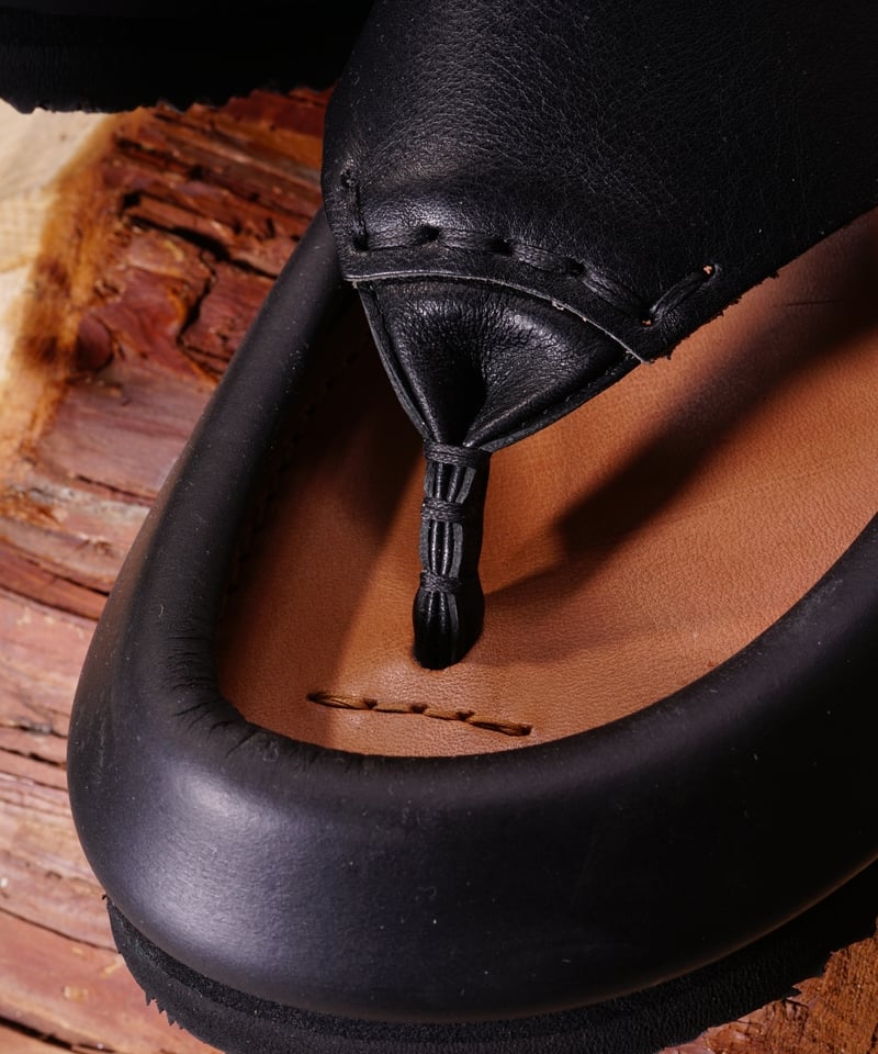 MIDORIKAWARYO】SPOILER LEATHDR SANDAL | abundan