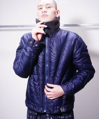 【used】90's CANADA embroidery down jacket