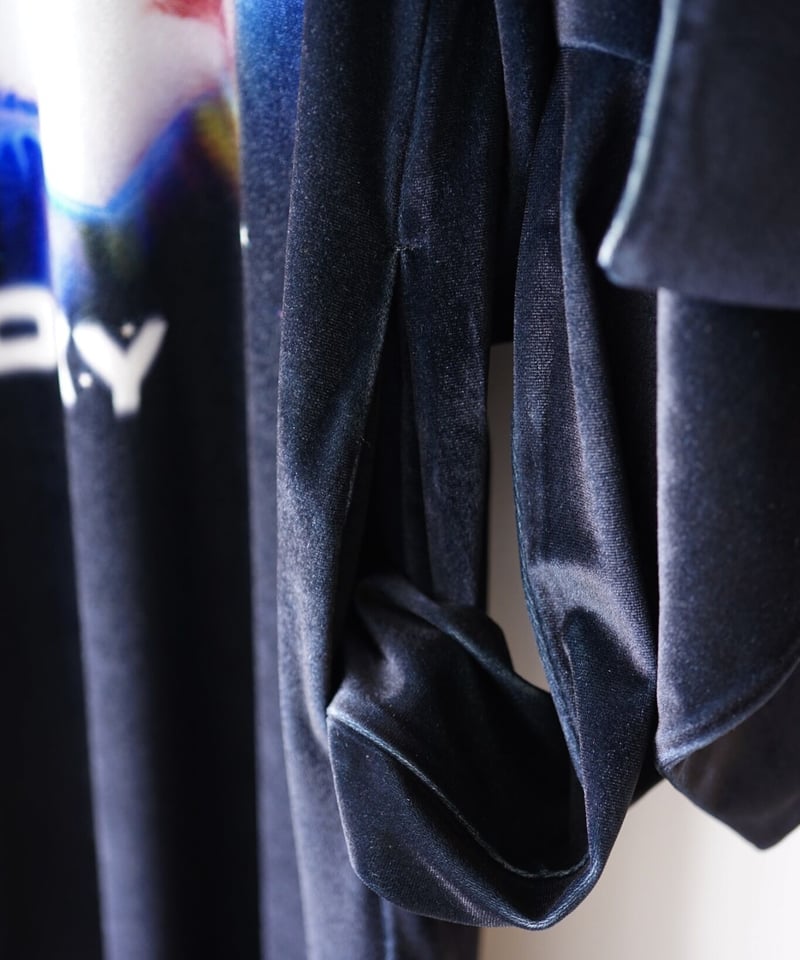 YOHEI OHNO dress 24aw ネイビー YOHEI OHNO Prokofiev dress 24aw ネイビー