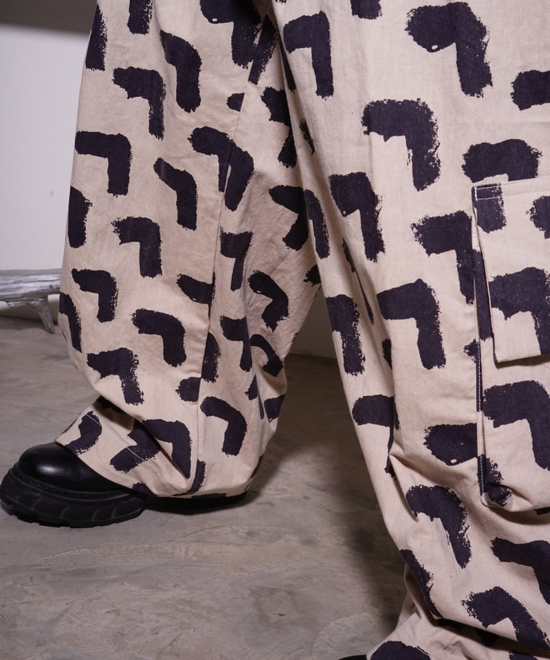 OIRA】五倍子 gather pants | abundantism