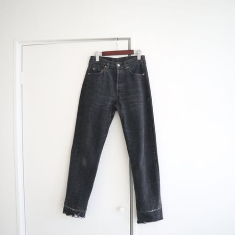 【used】Levi's 510 black denim pants