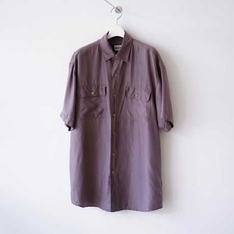【used】silk dress work shirt