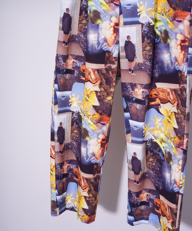 WATARU TOMINAGA】Single Pleat Trousers / Hubelt