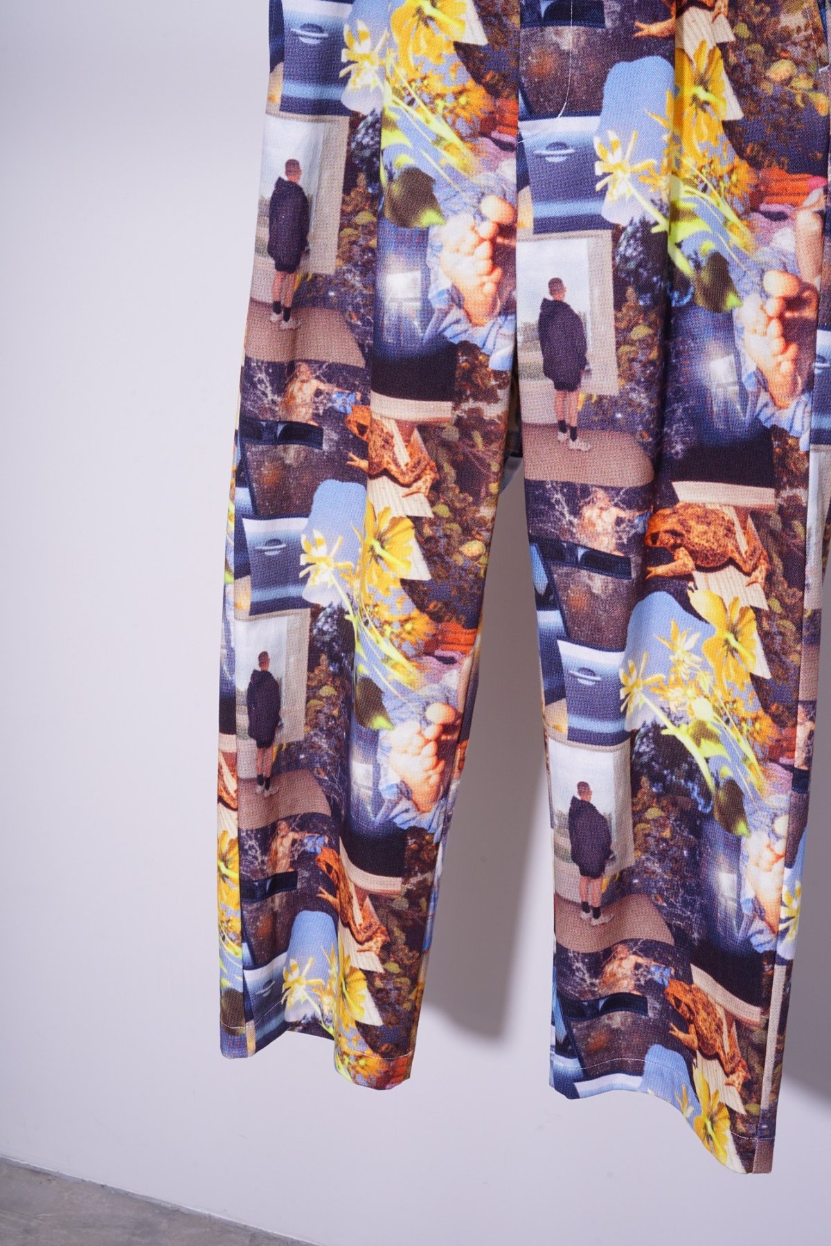 WATARU TOMINAGA】Single Pleat Trousers / Hubelt