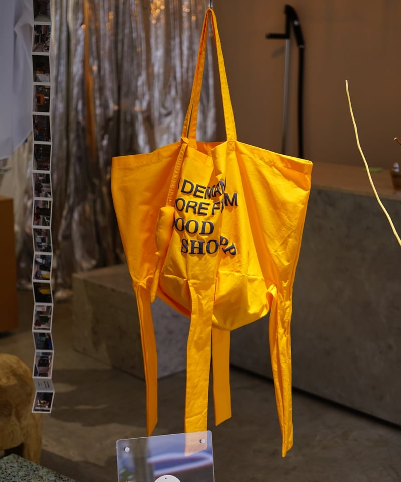 A MACHINE】24-common and cheap stool bag / yell