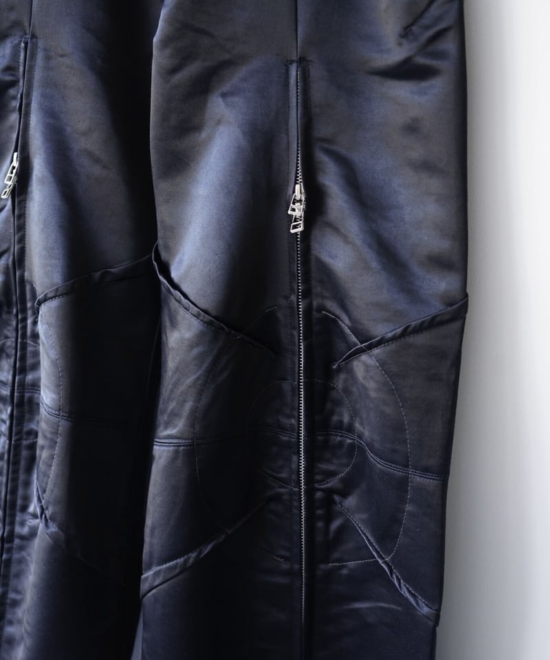 YOHEI OHNO】padded cargo trousers [BLACK] | abu