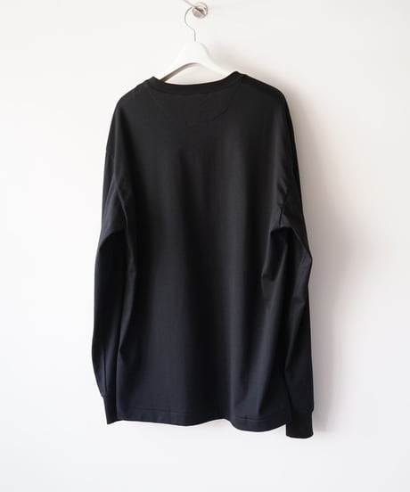 【THE HINOKI】OG cotton "THE" L/S T shirt  [black]
