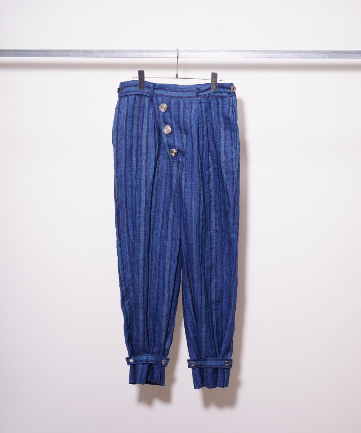 OIRA】GURKHA HAKAMA ［indigo linen］ | abundantism