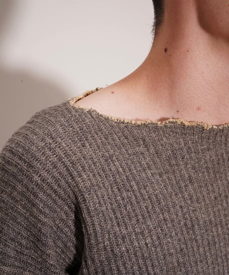 【Vintage】hand knit sweater
