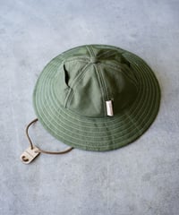 【AURICULER×abun】LOOP BRIM HAT type1  別注 KHAKI -type B-