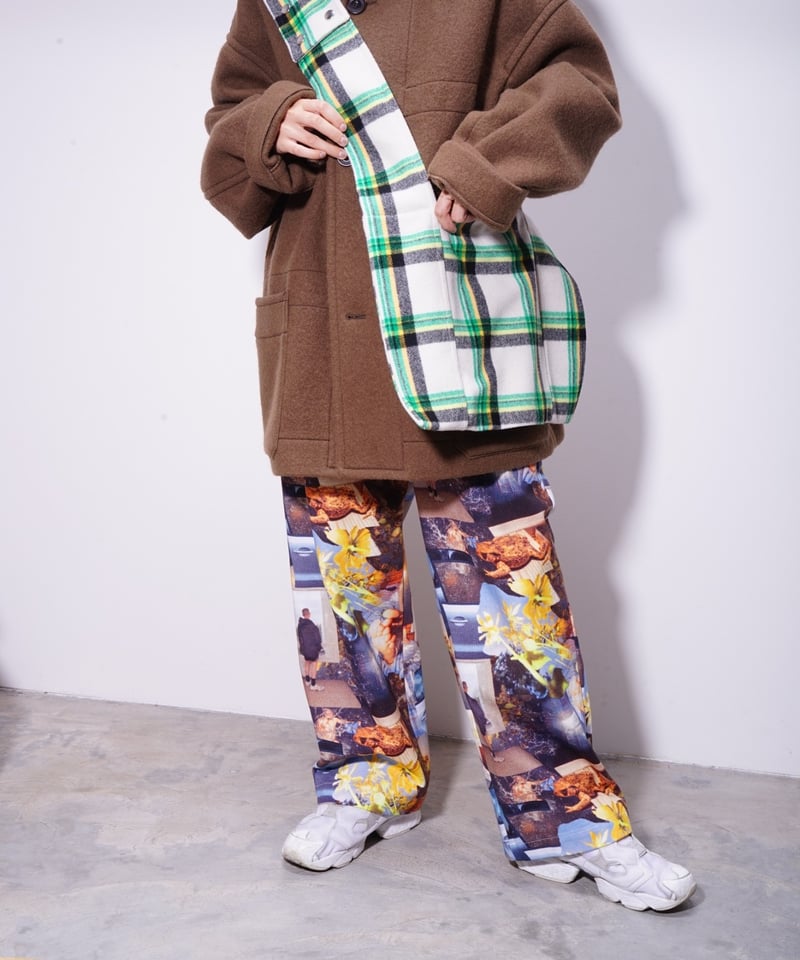 WATARU TOMINAGA】Single Pleat Trousers / Hubelt