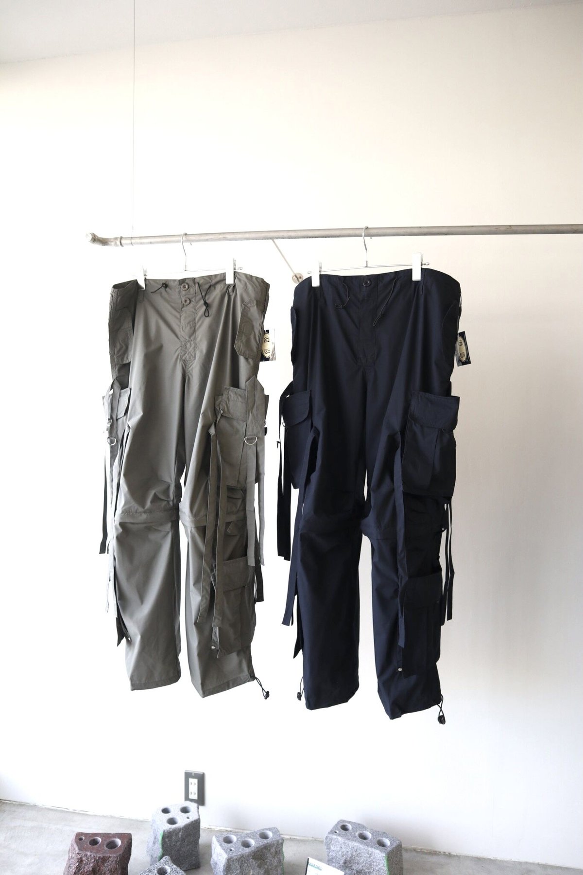 used】UK techno cargo pants / navy | abundantism used】UK techno cargo pants / navy | abundantism