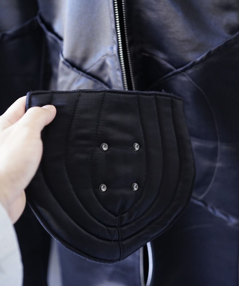 YOHEI OHNO】padded cargo trousers [BLACK] | abu