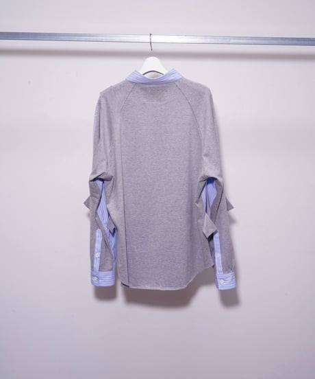 在庫あり【A MACHINE】25- PAPER DOLL SHIRTS ／ blue