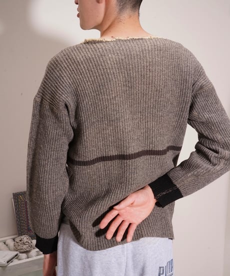 【Vintage】hand knit sweater