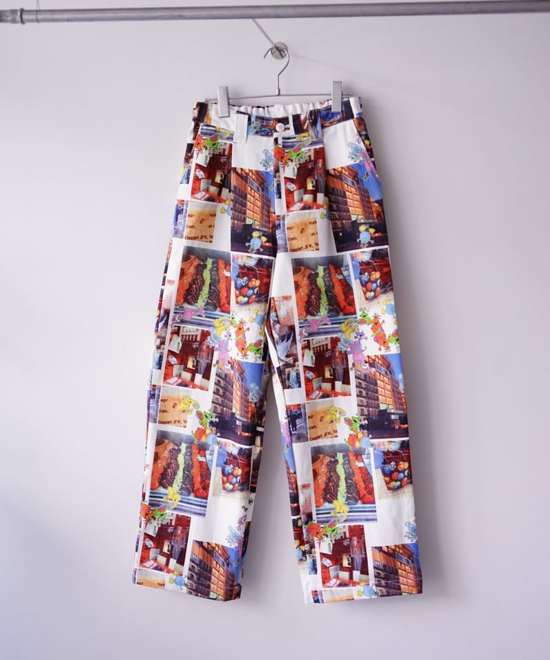 WATARU TOMINAGA】single pleats trousers ［NY Ali