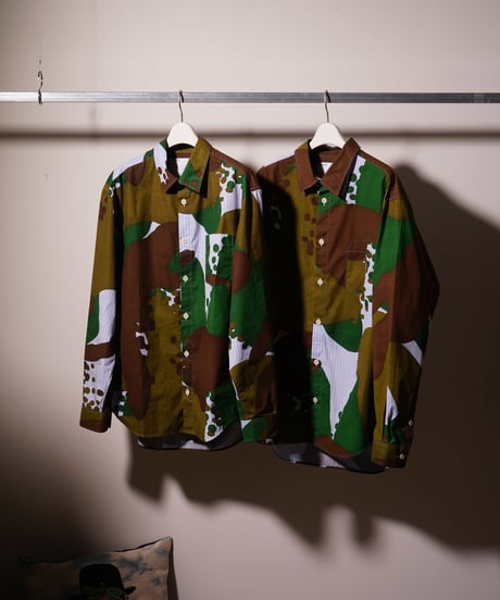 在庫あり【A MACHINE】25- 10×CS/10× camouflage shirts