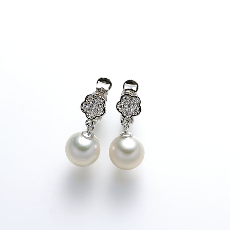 BARJEWELLERY シルバー コンターイヤリング CONTOUR EARRINGS | Silver – BAR Jewellery