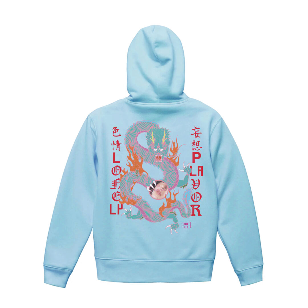 LONELY論理 BLING2 HOODIE
