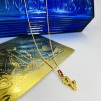 18K Queen All Diamond 3P Ruby