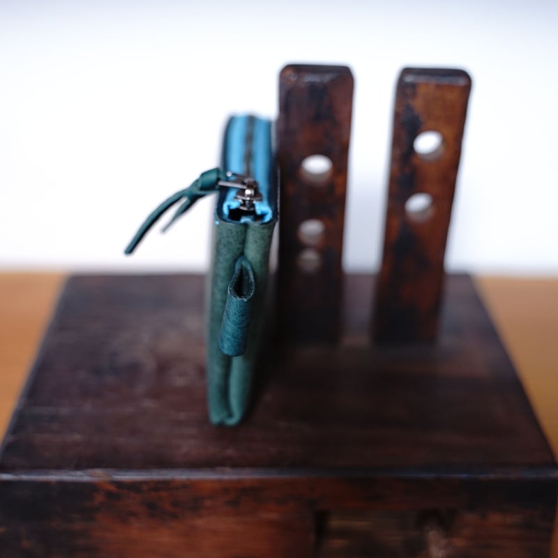 小L型サイフ | 革細工の家 KURO