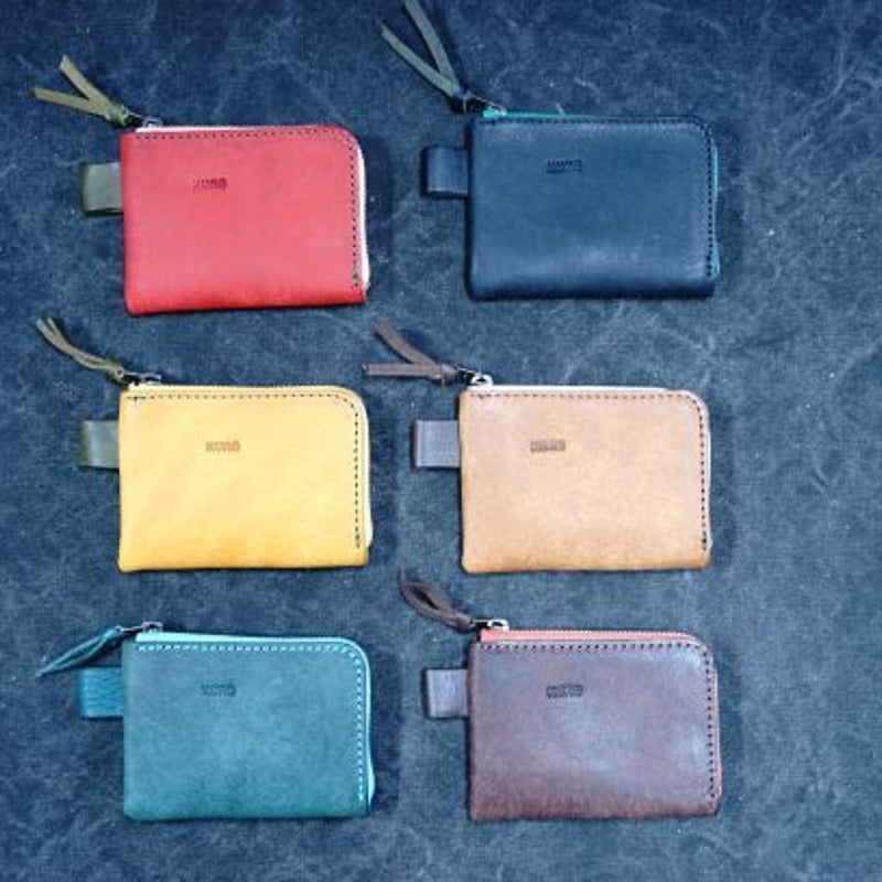 小L型サイフ | 革細工の家 KURO