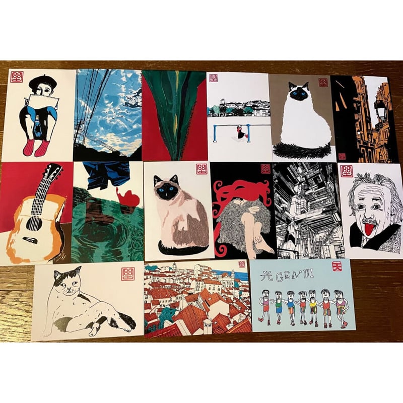 モンドくんポストカード｜おすすめ10枚セット | ヨコチンウェブショップ.