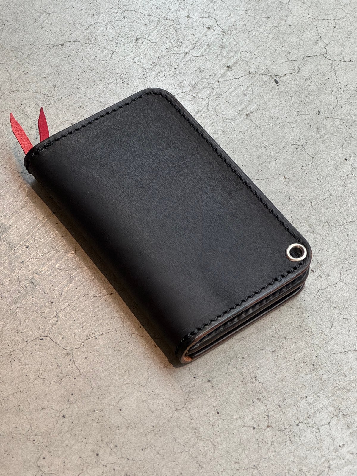 LARRY SMITH SHELL CONCHA CUSTOM TRUCKERS WALLE