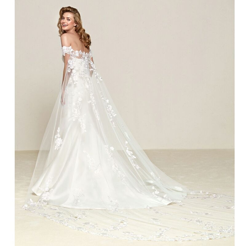 ブライダルドレス マーメイド オフショルダー ロング花嫁 052825  