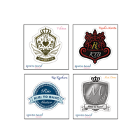きみとバンド　overseas edition メンバー校章ステッカー