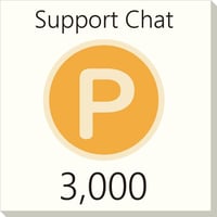 【3000】Support Chat ポイント