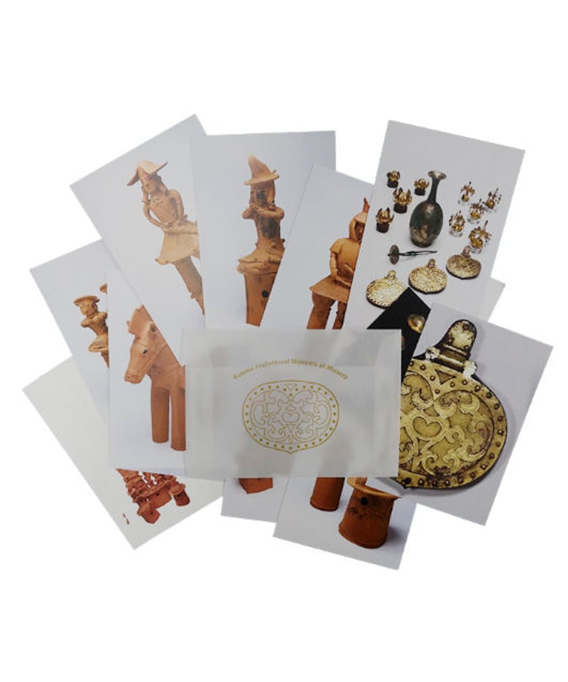 綿貫観音山古墳出土品ポストカード15枚セット | 群馬県立歴史博物館