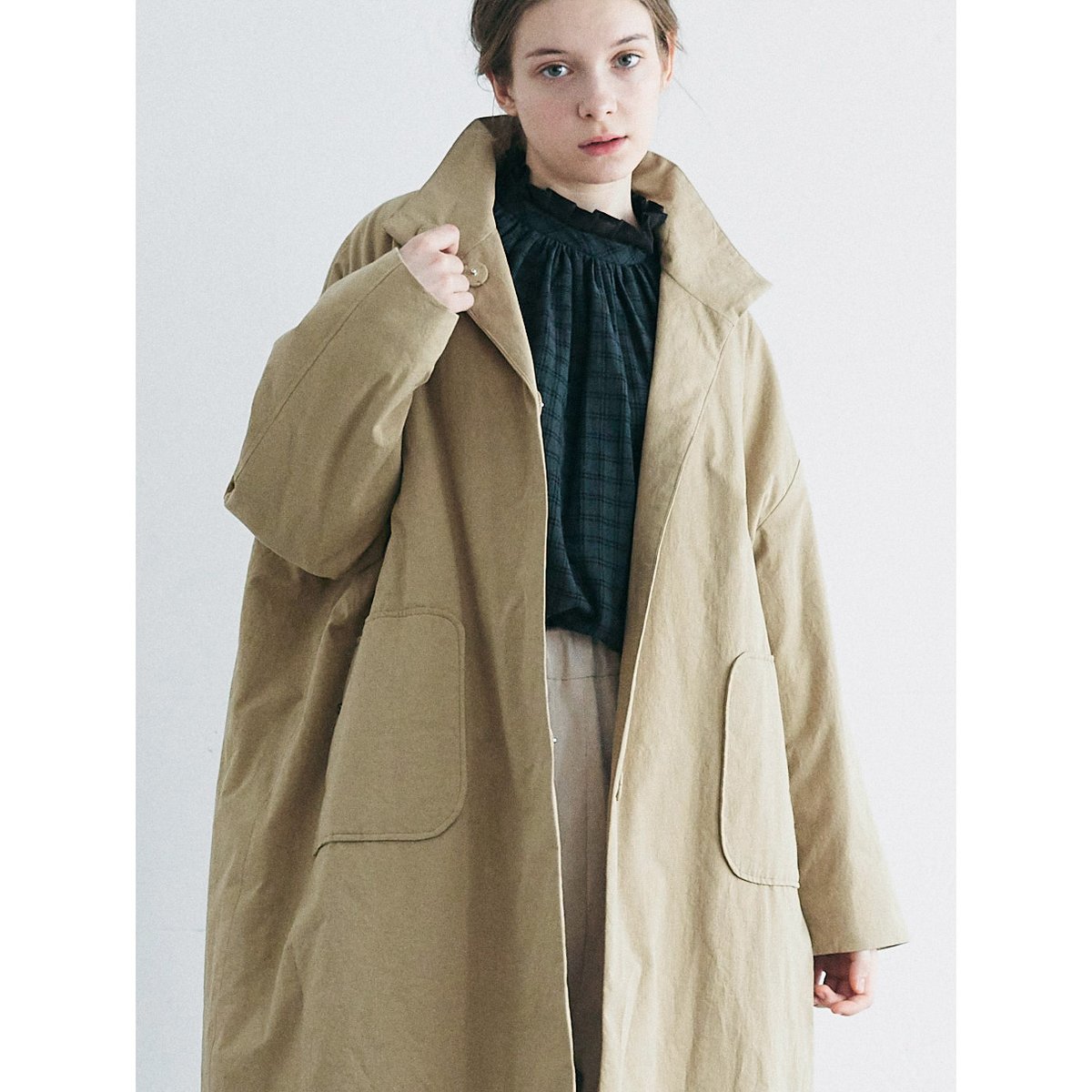 MAGALI ヴィンテージフィニッシュ・コットン・パディットコート 