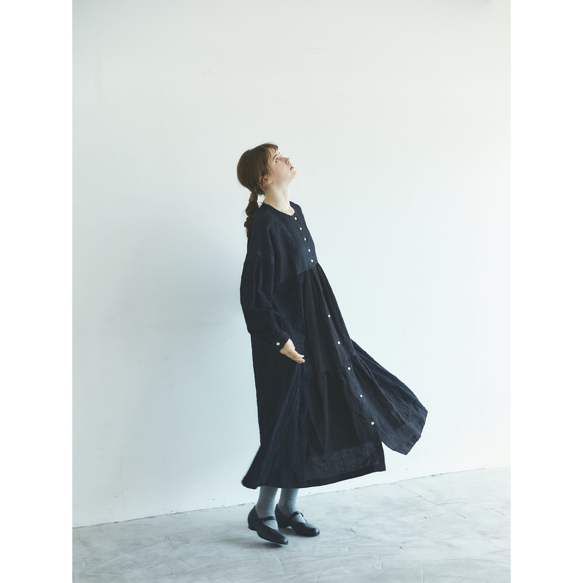 ⭐️MAGALI マガリ コットンサージ ショートコート ブラック fit=scale-down,w=1200