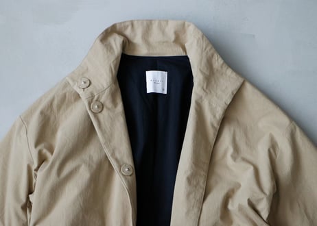 CT08BE  ヴィンテージフィニッシュ・コットン・パディットコート／ベージュ（MAGALI）