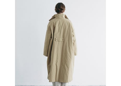 CT08BE  ヴィンテージフィニッシュ・コットン・パディットコート／ベージュ（MAGALI）