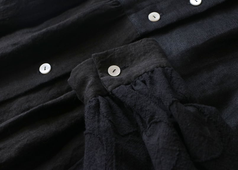 2021年発売　ルネ ドットリネンワンピース【極美品】 15周年】【SSサイズあり】リネンタッチドットワンピ | ロング