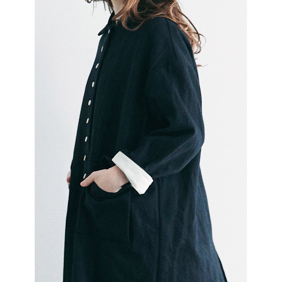 ⭐️MAGALI マガリ コットンサージ ショートコート ブラック fit=scale-down,w=1200