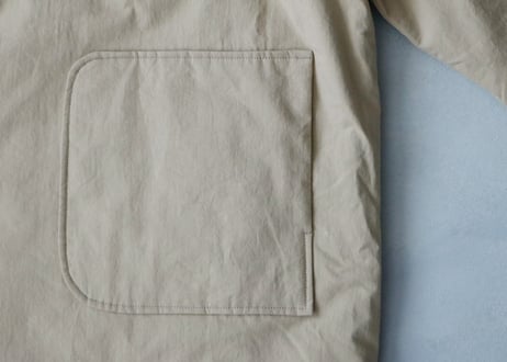 CT08BE  ヴィンテージフィニッシュ・コットン・パディットコート／ベージュ（MAGALI）