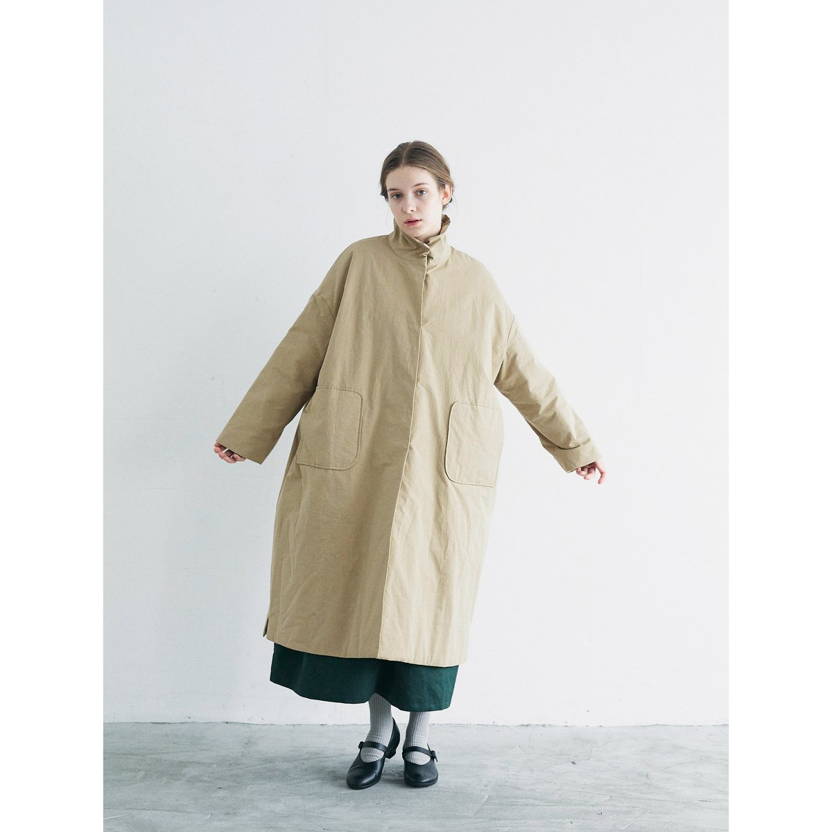 CT08BE ヴィンテージフィニッシュ・コットン・パディットコート