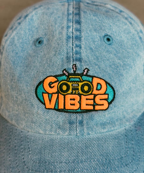 GOOD VIBES DENIM CAP