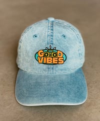 GOOD VIBES DENIM CAP