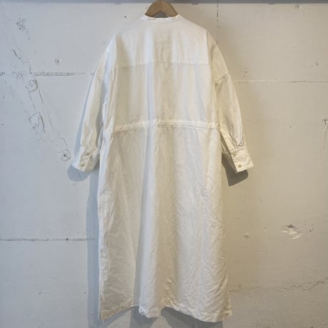 GALERIE TISSU ツイルファティーグワンピース オフ