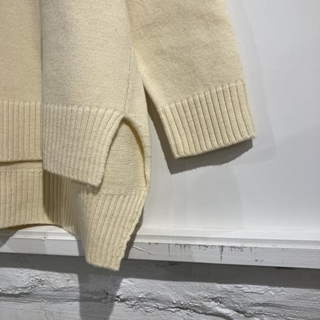 TISSU フレンチメリノ ポケットプルオーバー 3size オフ