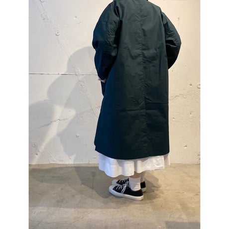 NATURAL LAUNDRY ダンプダスター オーバーコート チャコール