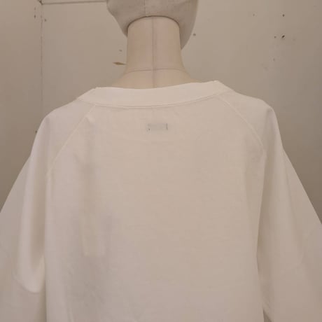【UNIVERSAL TISSU】ヘビープレーティング天竺 ドルマンTシャツ