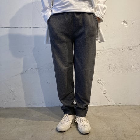 Clip.tab 裏毛スウェットパンツ トップグレー