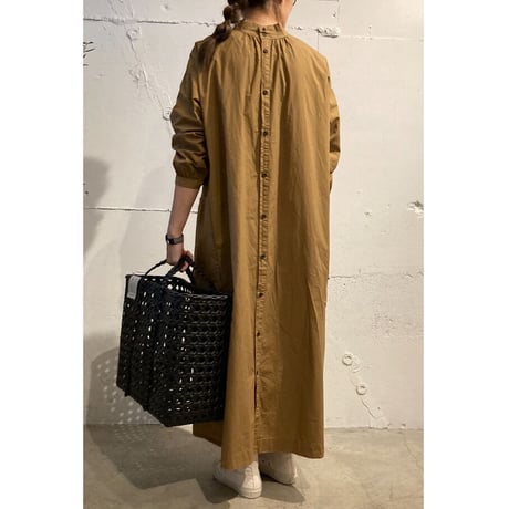 NATURAL LAUNDRY ネル スタンド2WAYワンピース クロ