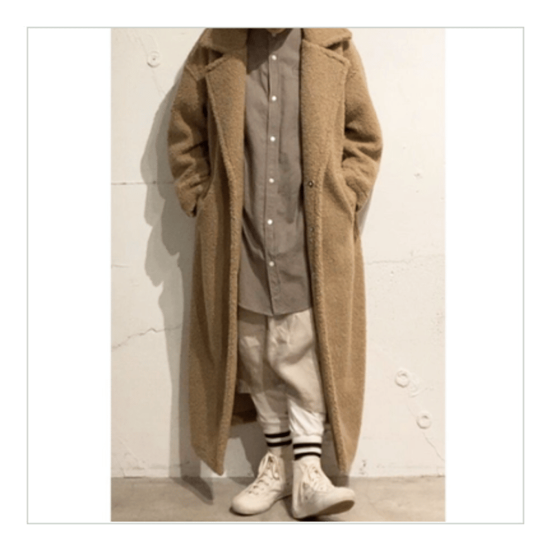 UNIVERSAL SEVEN ボアチェスターコート size F モカ UNIVERSAL SEVEN ボアチェスターコート size F クロ | un de plus